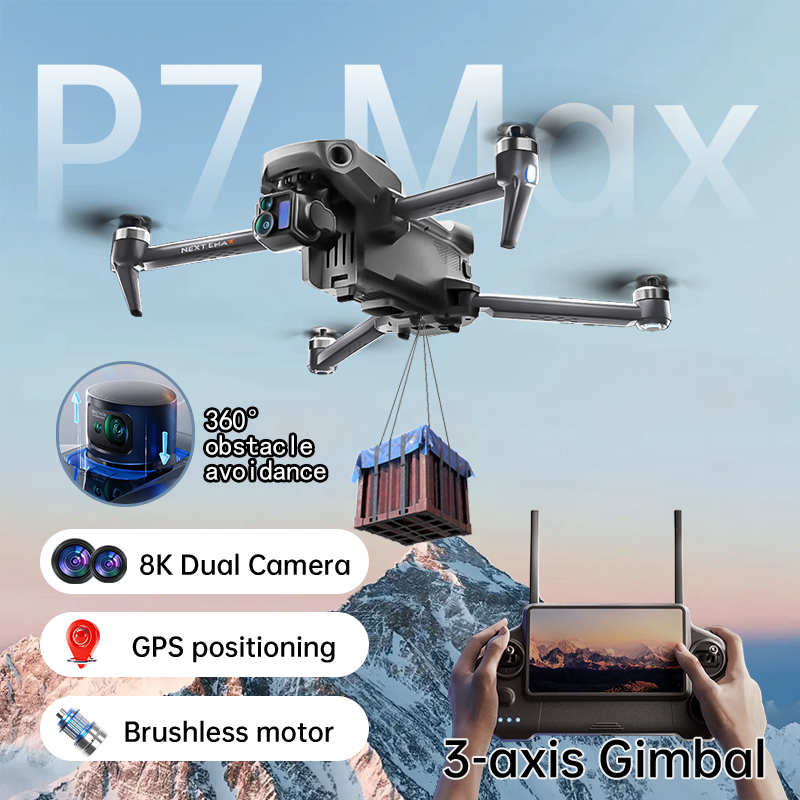 Drone Multispectral - НОВЫЙ Дрон P7 Max 8K Камера