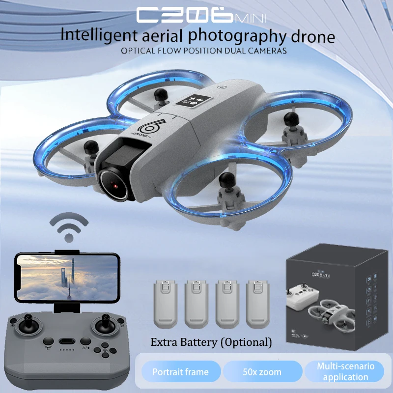 Drone Aerial Photography - CZ06 Мини RC Квадрокоптер Дрон -