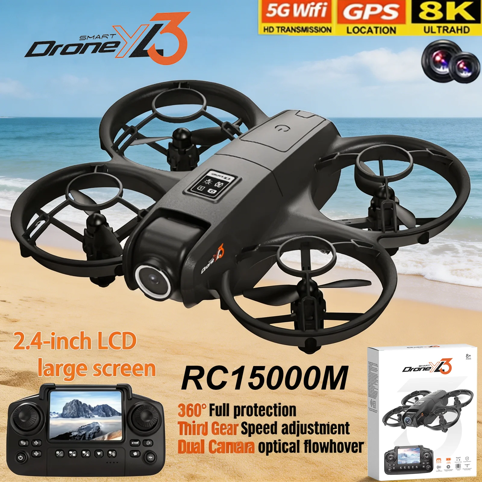 Drone Photogrammetry - Новый радиоуправляемый дрон YL3 с камерами