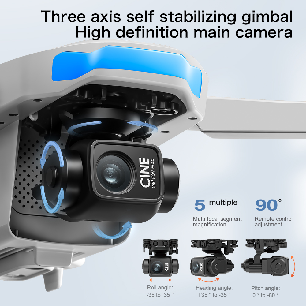S-X1 MAX GPS-дрон с 3-осевым п – обзор и цена Drone Thermal Imaging