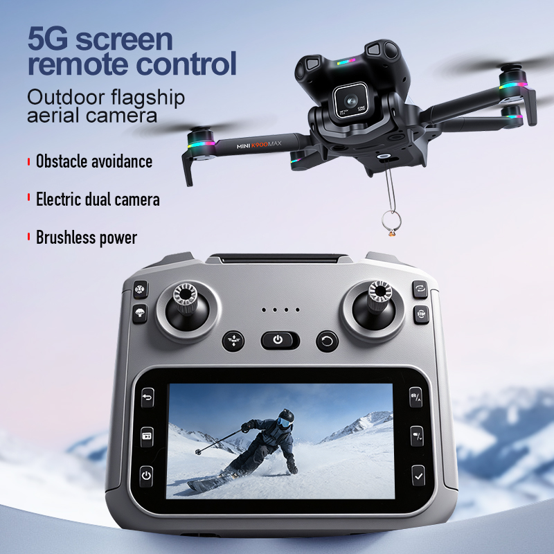 Новый дрон K900 MAX с GPS-каме – обзор и цена Drone Multispectral