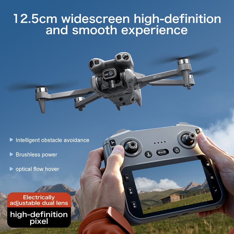 Мини-дрон GT50 с двумя камерам – обзор и цена Drone Multispectral